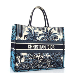 Her Blue Dior Tote Bag